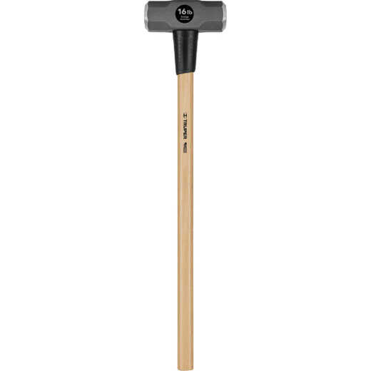 Truper 16 Lb. Double-Faced Sledge Hammer with 36 In. Hickory Handle