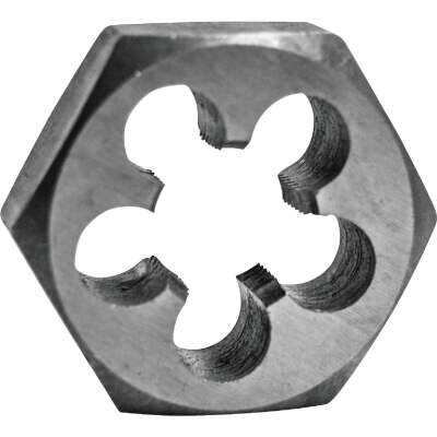 Century Drill & Tool 3/4-10 National Coarse 1-7/16 In. Across Flats Fractional Hexagon Die 