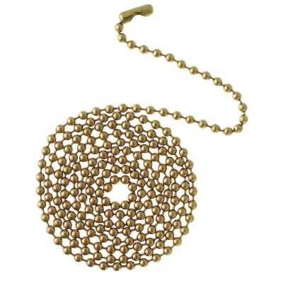 Westinghouse 12 In. Polished Brass Pull Chain