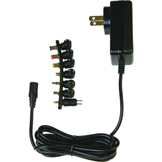 RCA Universal Black AC to DC Power Adapter