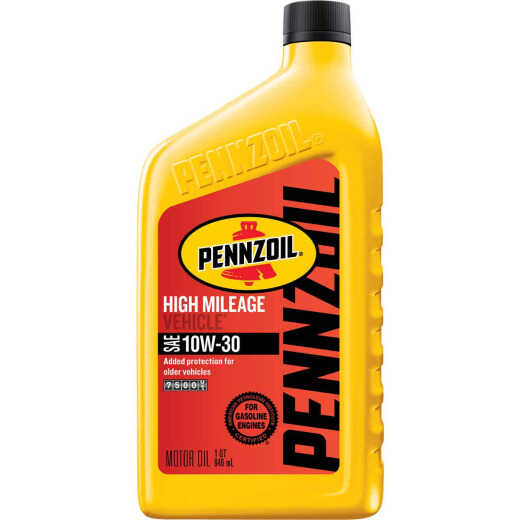 Pennzoil 10W30 Quart High Mileage Motor Oil