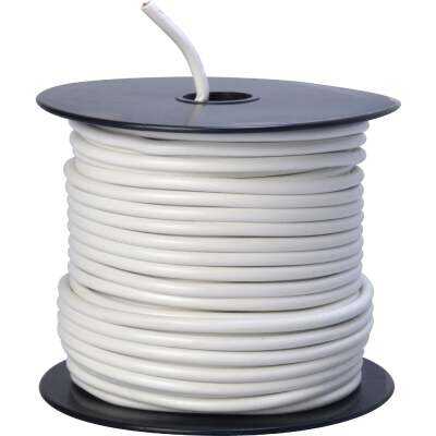 ROAD POWER 100 Ft. 12 Ga. PVC-Coated Primary Wire, White