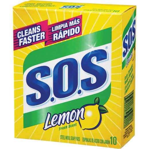 S.O.S. Lemon Scouring Pad (10 Count)