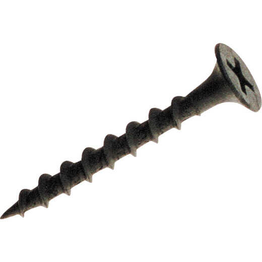 Grip-Rite #8 x 3 In. Coarse Thread Black Phosphate Drywall Screw (2000 Ct.)