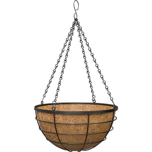 Panacea 14 In. Steel Modern Farmhouse Hanging Basket