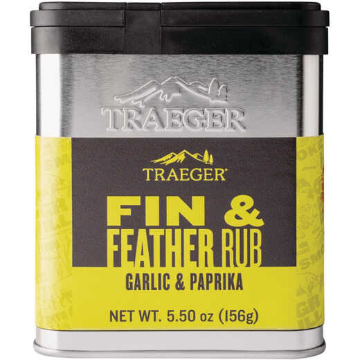 Traeger 5.5 Oz. Garlic & Paprika Flavor Fin & Feather Rub
